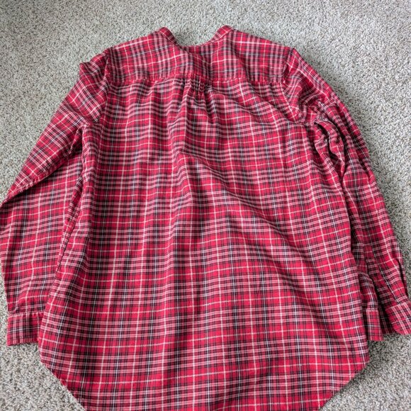 NWOT Lands End Tunic red/silver 16 Tall (16T) - Picture 7 of 7